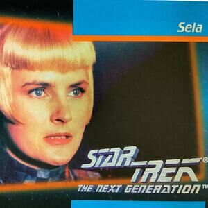 Sela, Star Trek, The Next Generation, 1992, Impel Card No.028
